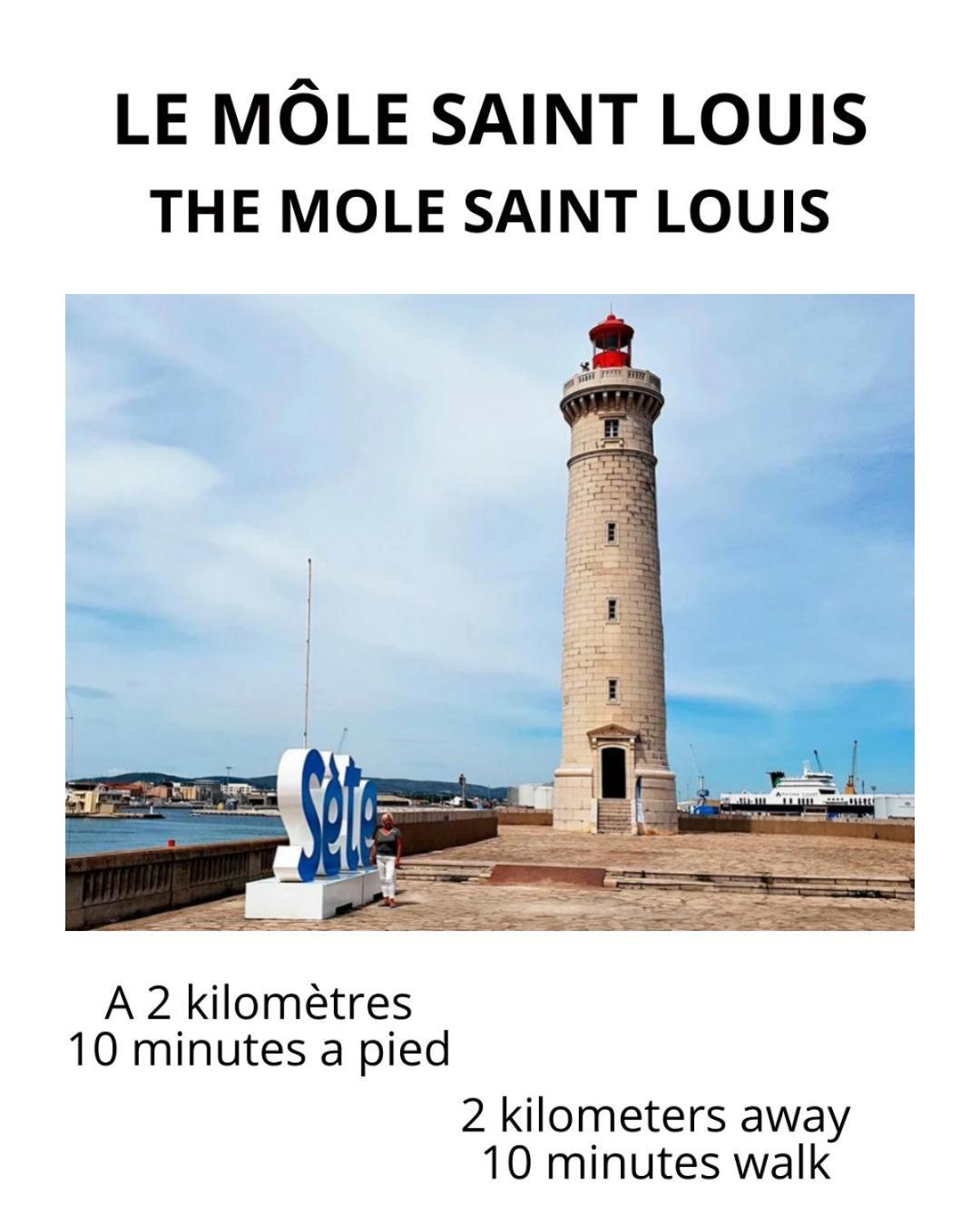 Apartamento Le "Duo Setois" Sète Exterior foto